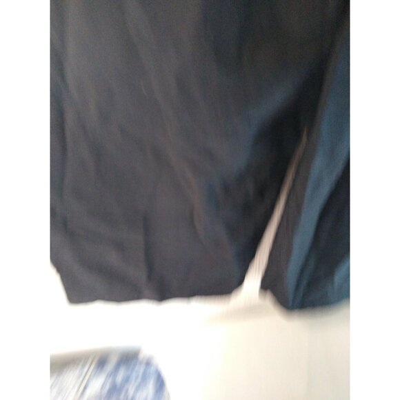 BCBGeneration Dress Pants Women's L Black Wide Leg Career Trousers Pleated NWOT - Picture 5 of 9